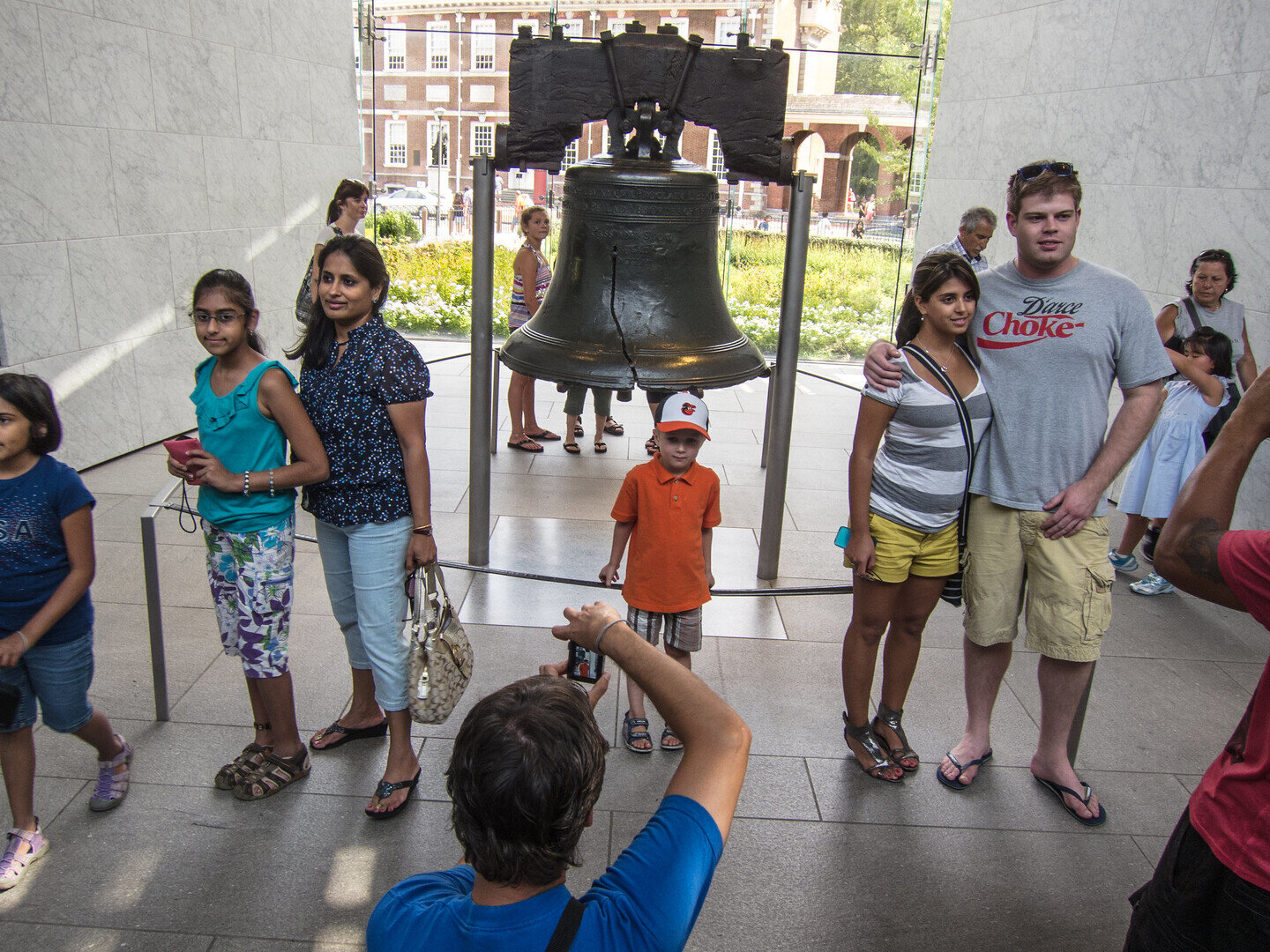 Liberty Bell Visitors